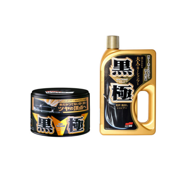 Vahasetti – Soft99 Kiwami vaha + Shampoo Dark 200 g   750 ml