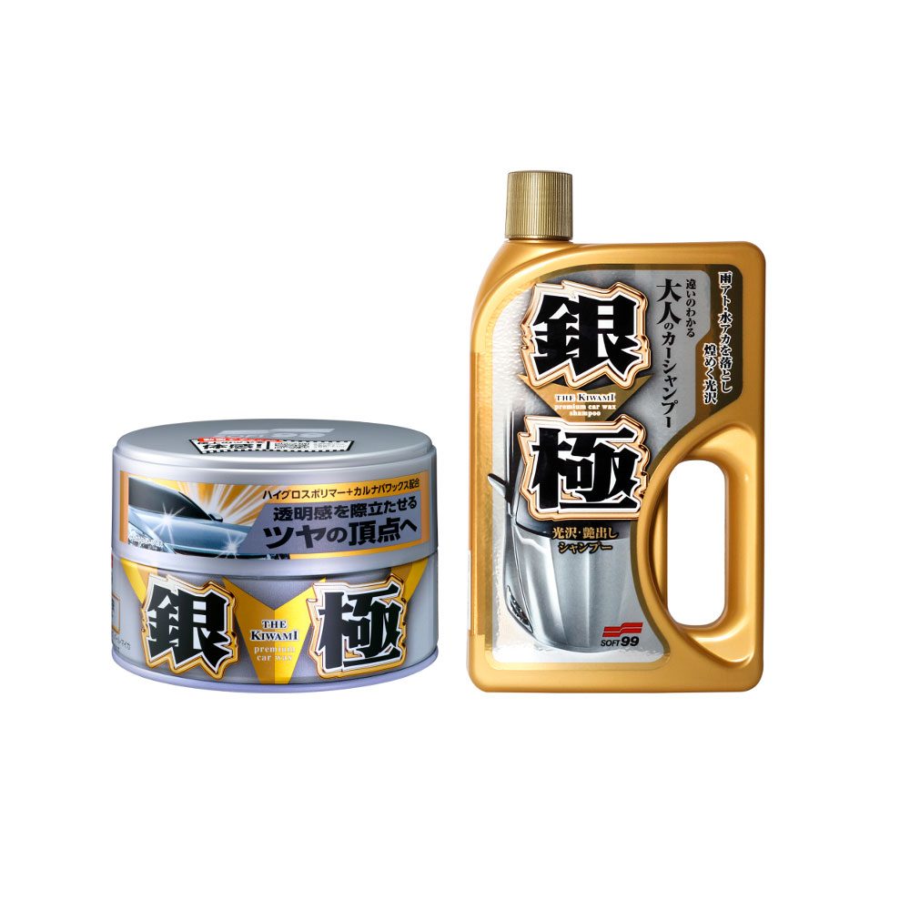 Vahasetti – Soft99 Kiwami vaha + Shampoo Light 200 g   750 ml