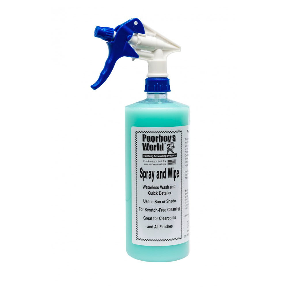 Poorboy’s World Spray & WIpe Waterless Wash 473ml