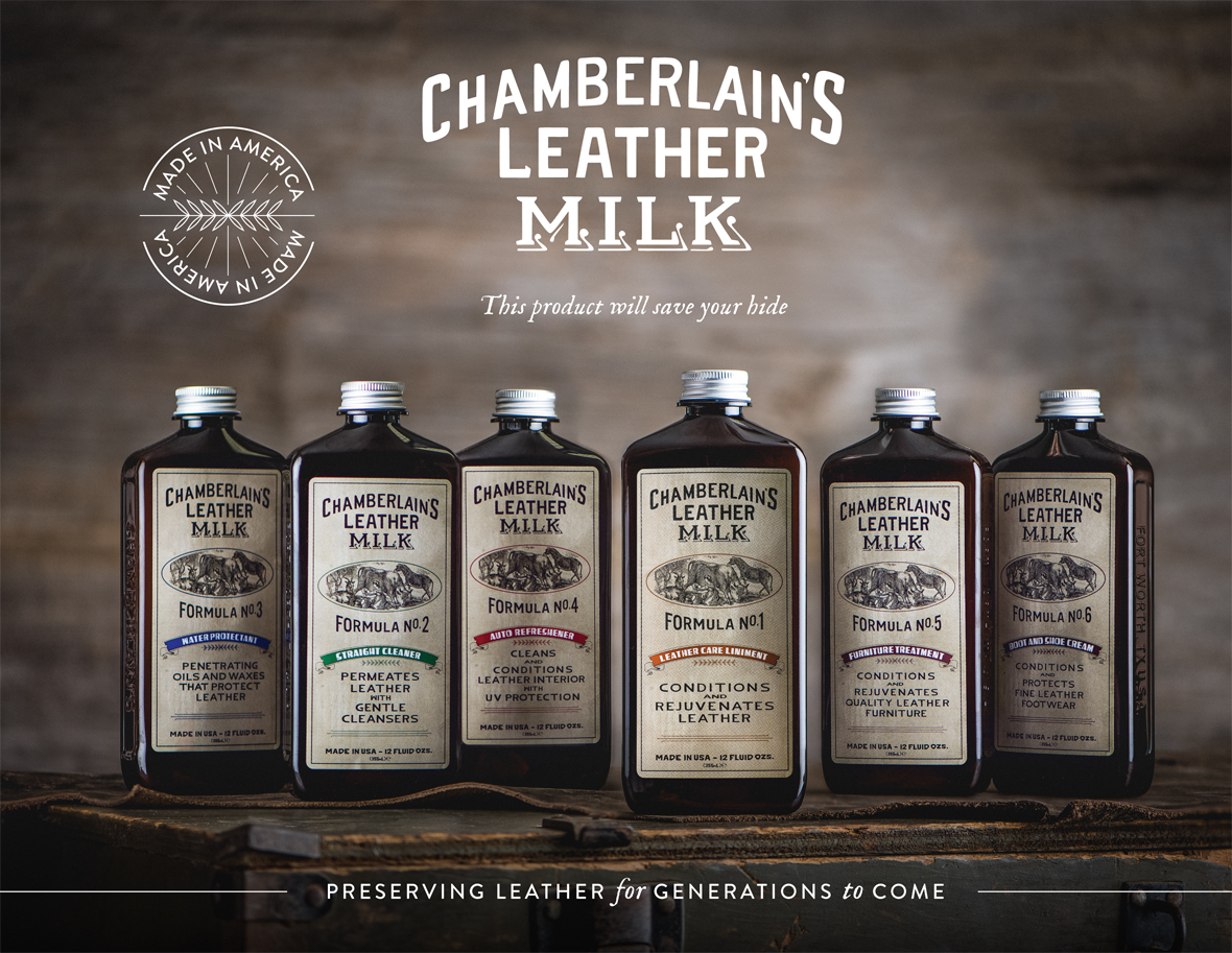 Nahanhoitotuotteet – Chamberlain’s Leather Milk