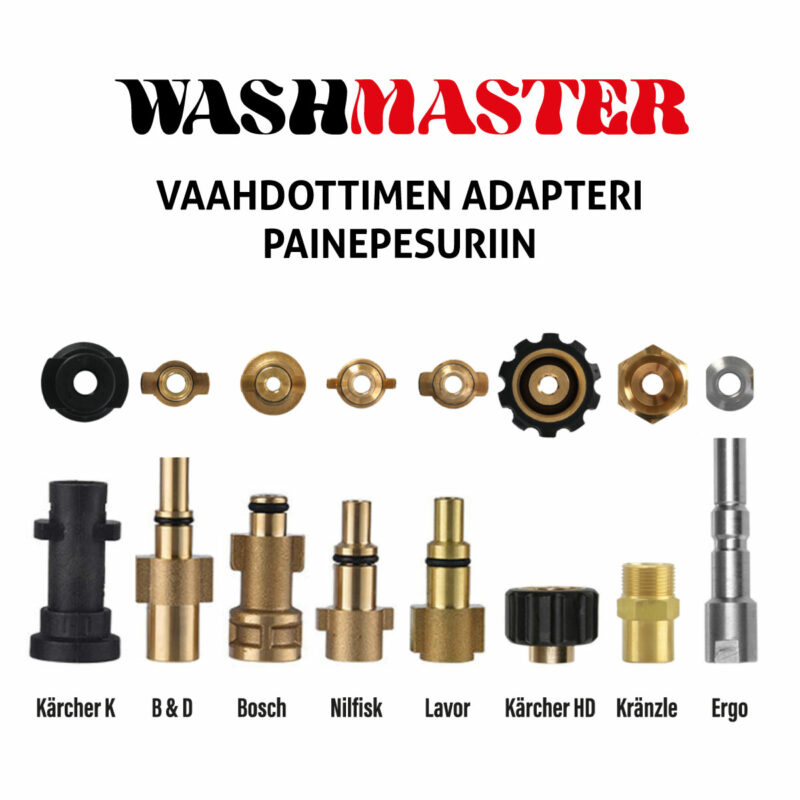 Vaahdottimen adapteri painepesuriin – WashMaster