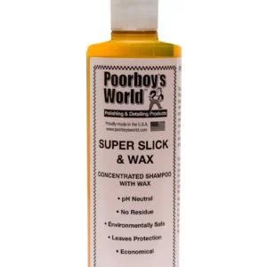 Poorboy's World Super Slick & Wax pesutiiviste / pesuvaahto 473 ml